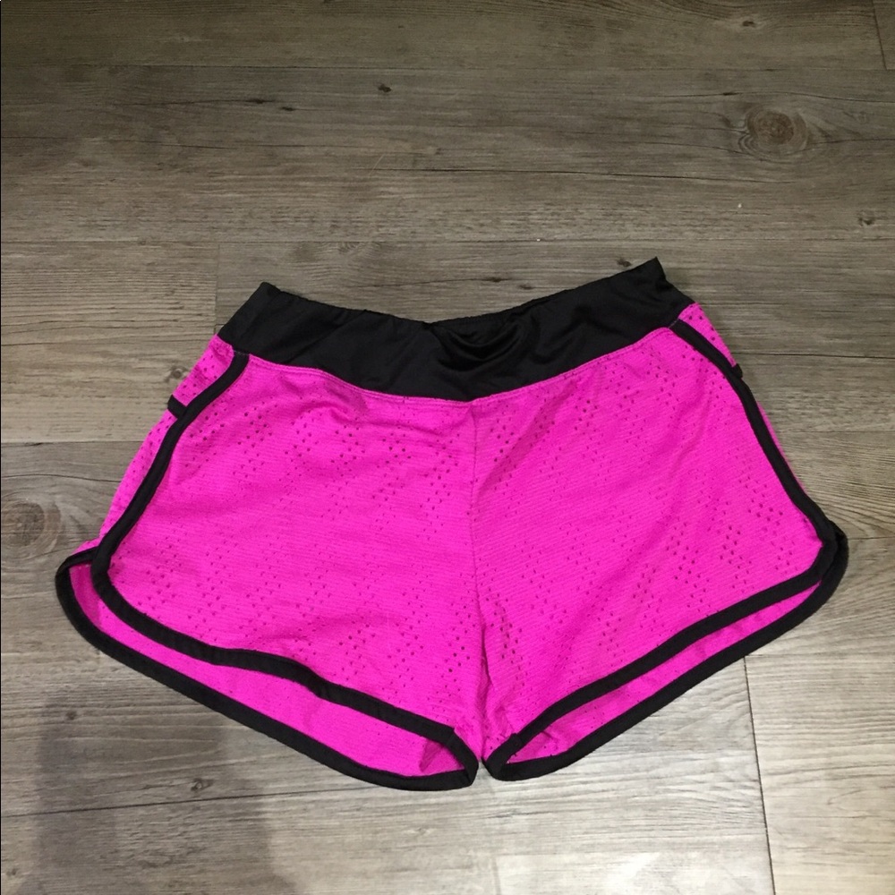 RBX pink and black shorts